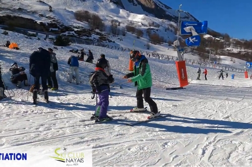 Journée de ski sport adapté